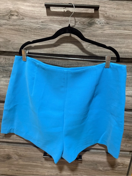 Primark Pants - Primark Electric Blue High-Waist Women's Shorts